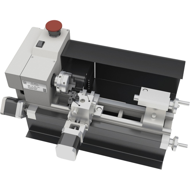 Изображение товара Станок DiSyS ЮНИОР-Т — компактный токарный станок с ЧПУ
