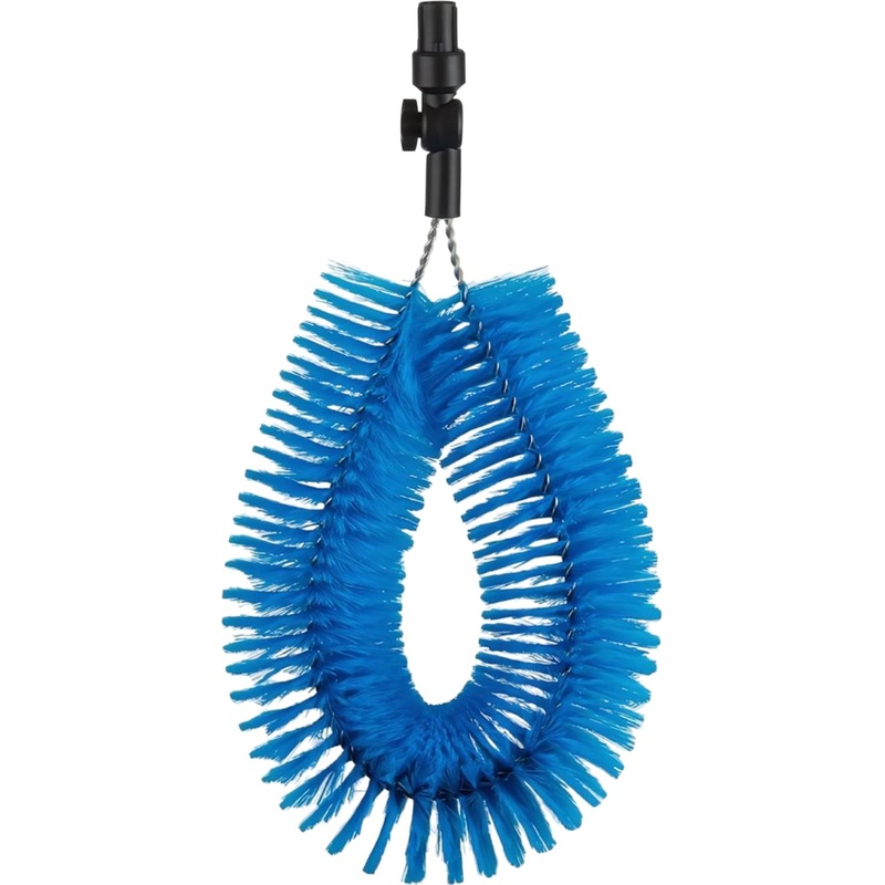 Изображение товара Щетка SYR овальная синяя с поворотным механизмом для уборки пыли на высоте