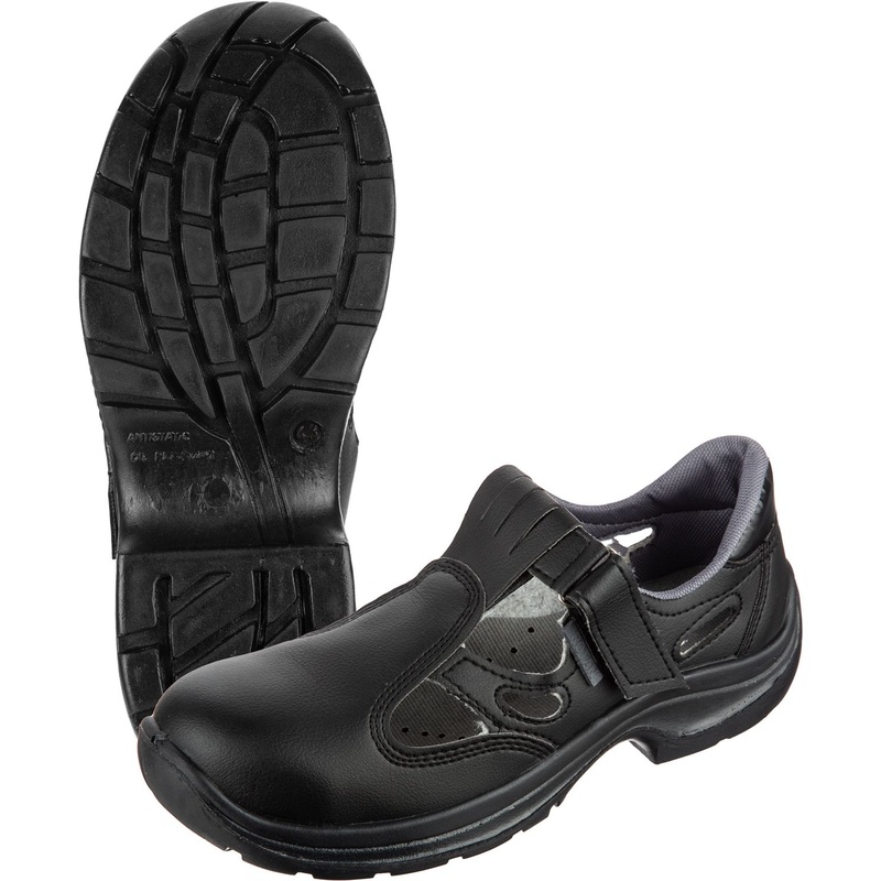 Изображение товара Полуботинки с перфорацией сандалии Brener 06103 ПУ черные размер 42