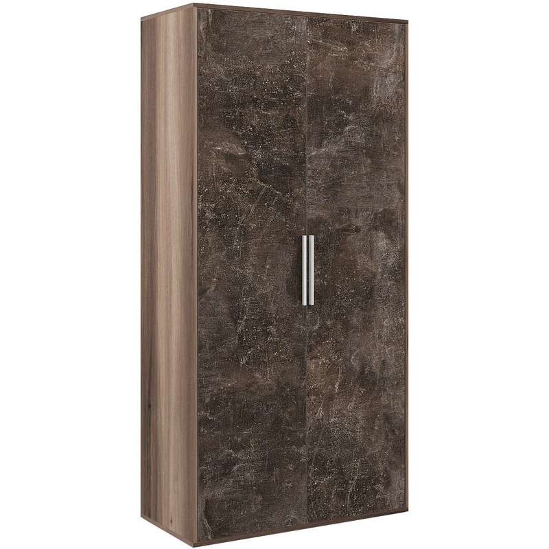 Изображение товара Гардероб B-tone BTN36150242 темный бетон 935х450х1917 мм