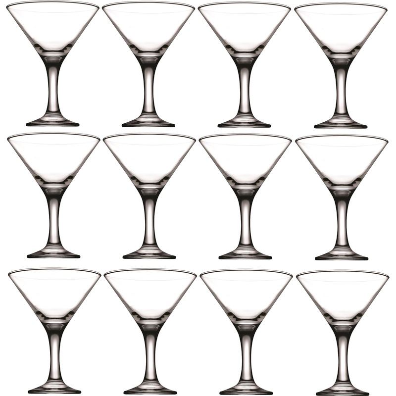 Изображение товара Набор бокалов для мартини Pasabahce Бистро 190 мл 12 штук