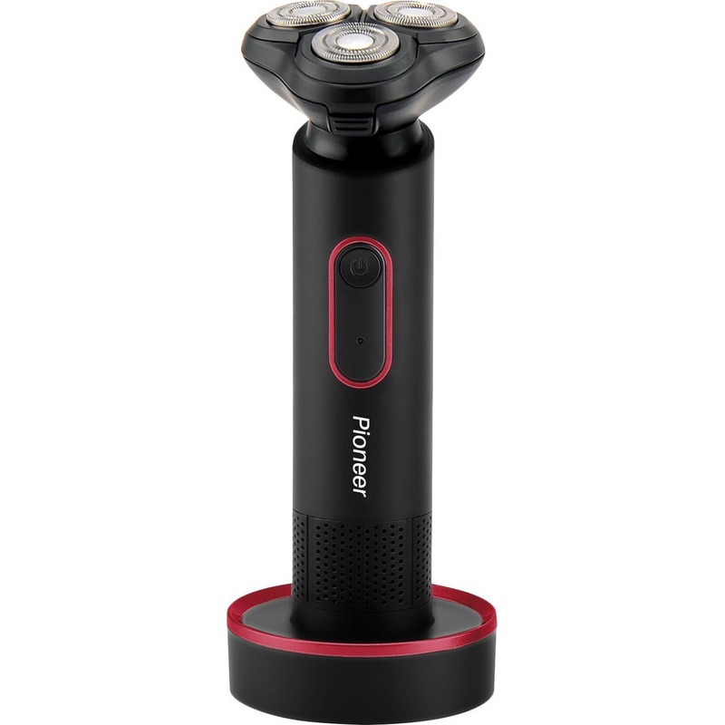 Изображение товара Электробритва Pioneer BS003 с 3 головками и триммером для сухого бритья