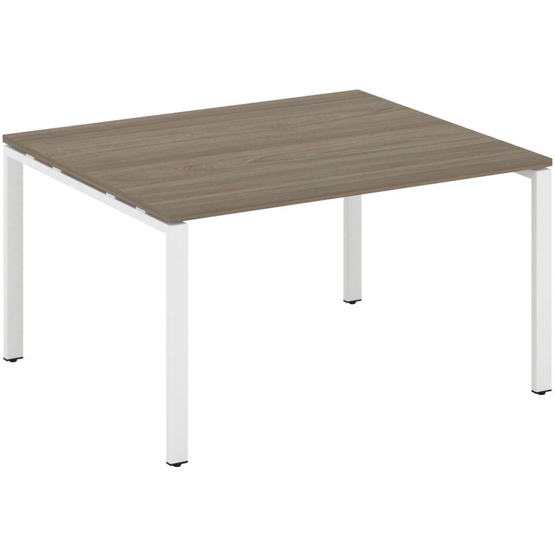 Изображение товара Стол для переговоров SN-6P.SPRG-033.3 вяз благородный/белый 1380х1180х750 мм