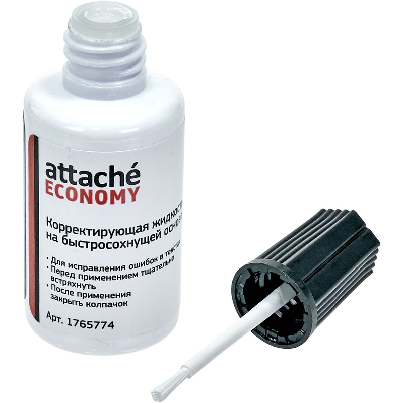 Изображение товара Корректирующая жидкость Attache Economy быстросохнущая 25 г