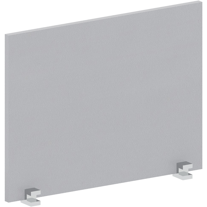 Изображение товара Экран к столу Комус Мебель Easy Standard серый 600x18x450 мм для офиса
