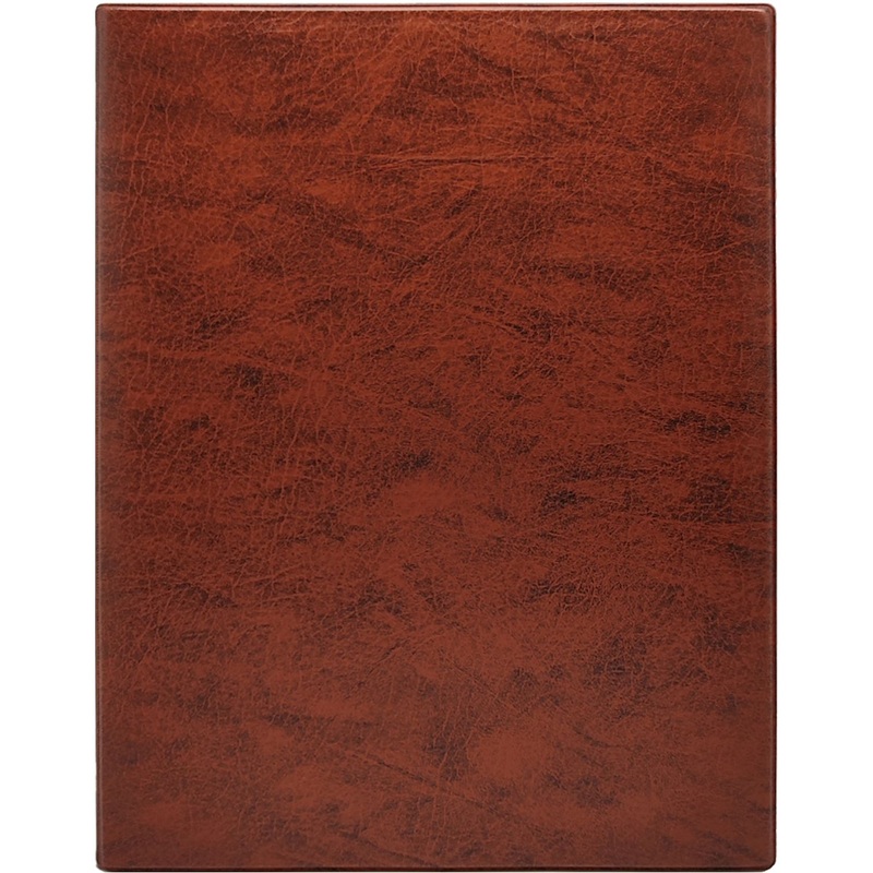 Изображение товара Папка для меню на кольцах 320х235 мм, ПВХ, коричневая