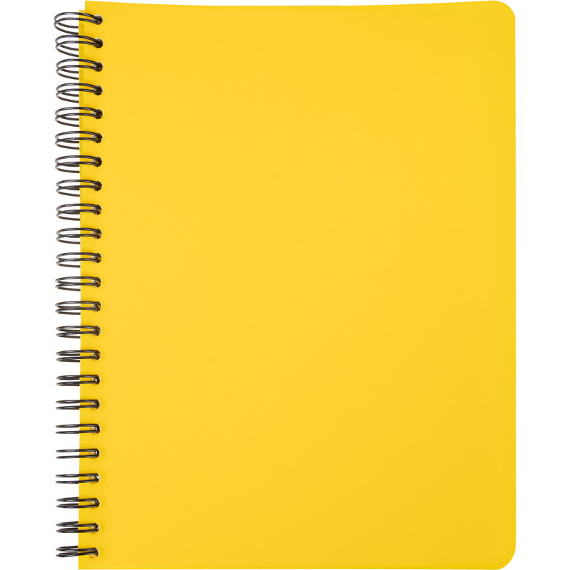 Изображение товара Бизнес-тетрадь Attache Bright colours А5 96 листов жёлтая в клетку на спирали