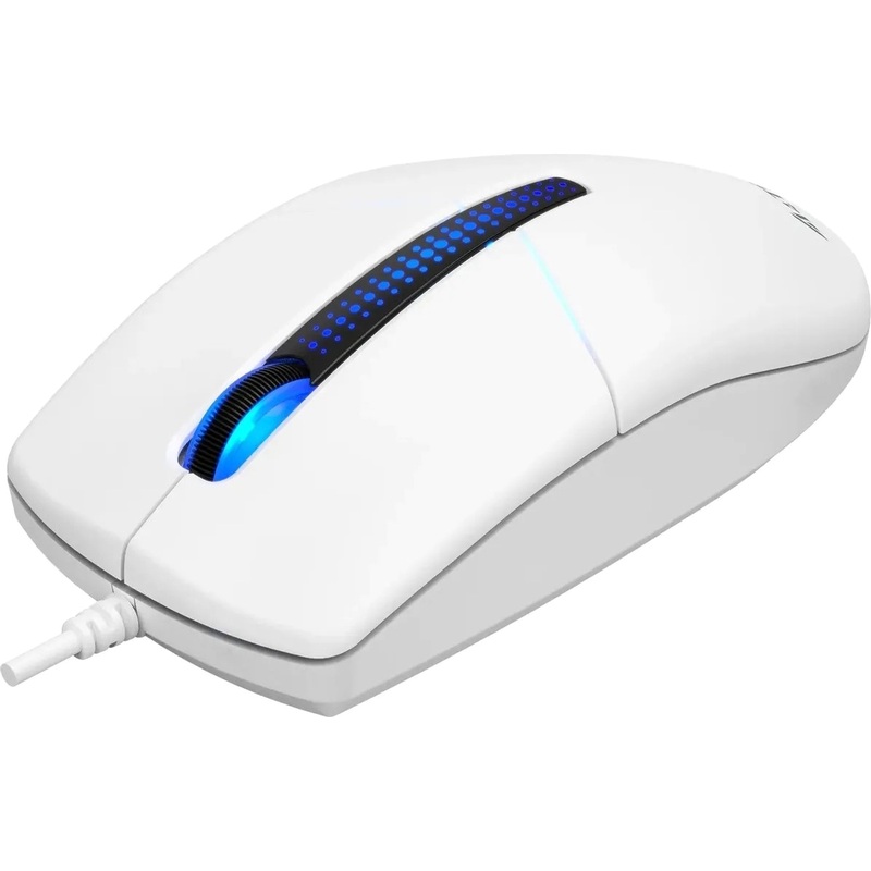 Изображение товара Мышь проводная A4Tech N-530S белая 1200dpi USB классическая подсветка