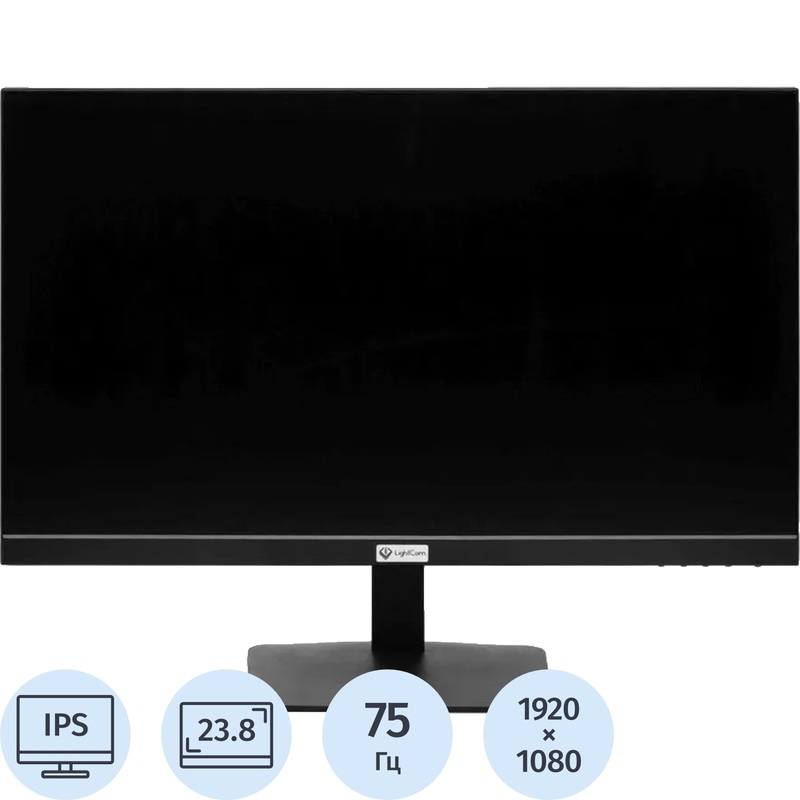 Изображение товара Монитор 23.8 IPS 75 Гц Full HD для геймеров Lightcom V-PLUS ПЦВТ