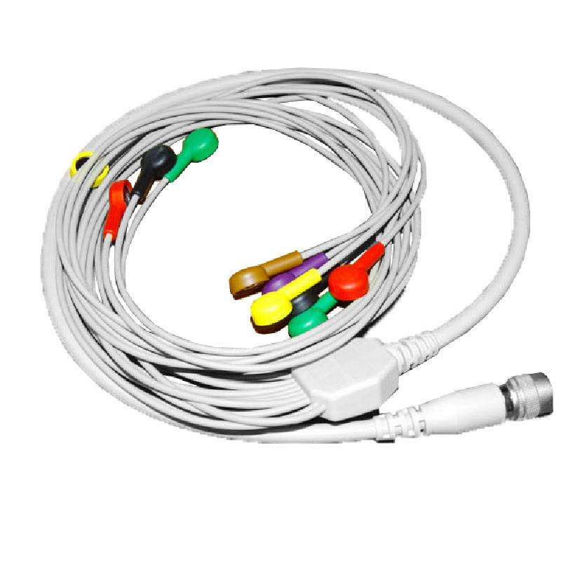 Изображение товара Кабель для медицинских приборов ЭКГ 12 отведений КМкн-Союз-ДМС