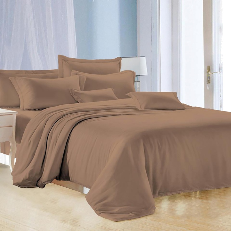 Изображение товара Комплект постельного белья Эльф Felicita Кофейный десерт 1.5-спальный микросатин