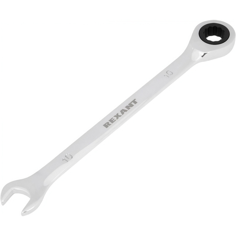 Изображение товара Гаечный ключ Rexant комбинированный трещоточный 10 мм