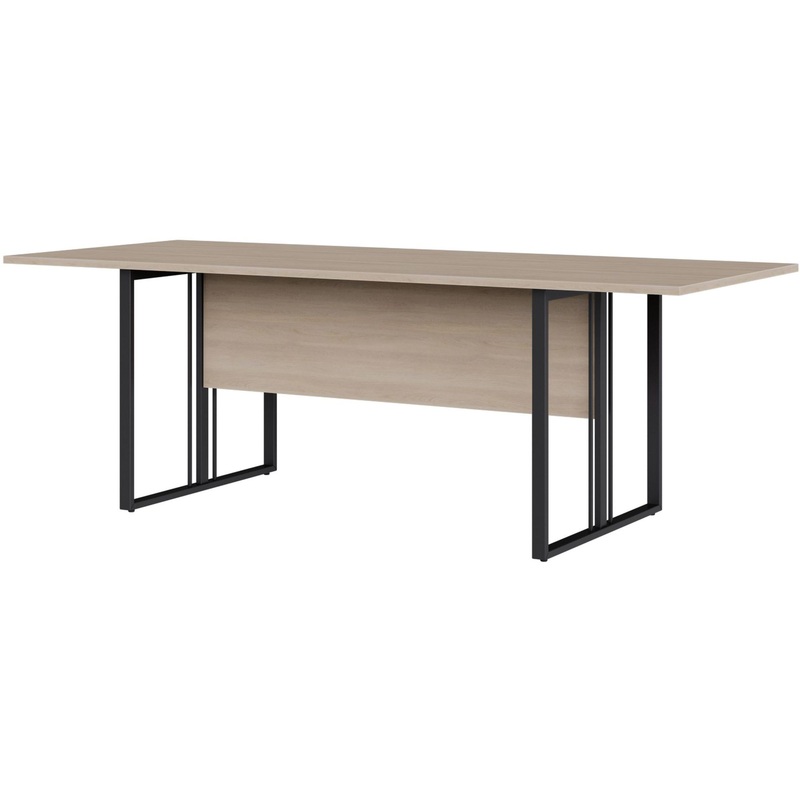 Изображение товара Уценка. Стол для переговоров K-Loft Director на металлокаркасе (дуб скандинавский, 2200х900х752 мм)