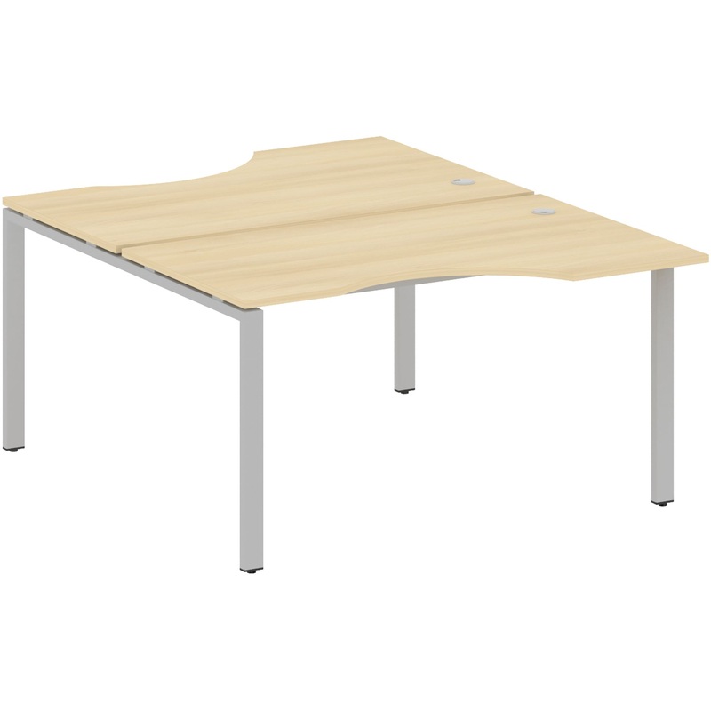 Изображение товара Рабочая станция Metal System Style БП.РАС-СА-2.2 акц. лорка/серый 1400x1835x750 мм