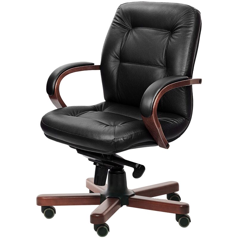 Изображение товара Кресло руководителя Multi-Office Victoria B — натуральная кожа, Multi Block, чёрное Изображение товара Кресло руководителя Multi-Office Victoria B — натуральная кожа, Multi Block, чёрное