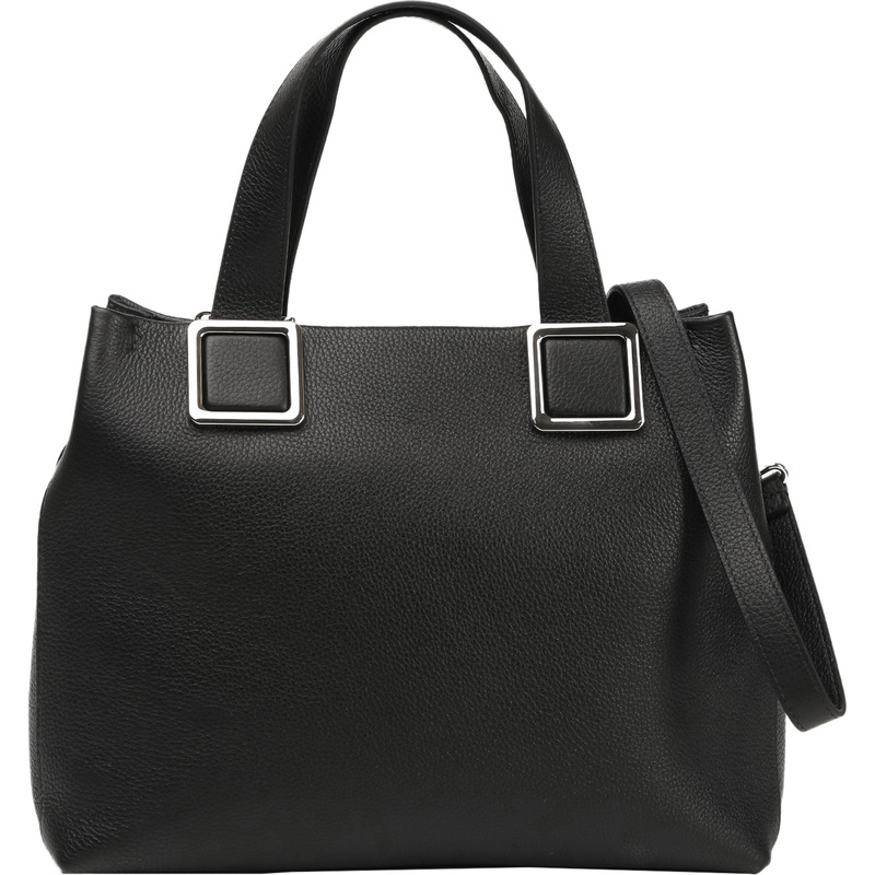 Изображение товара Женская повседневная сумка из натуральной кожи Fabretti черная L18982-2