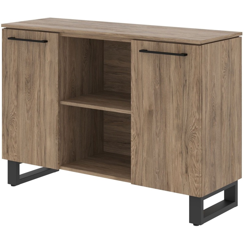 Изображение товара Греденция Enio EGR 1395 (кария пальмира, 1350х452х956 мм) приставная мебель для кухни и офисов