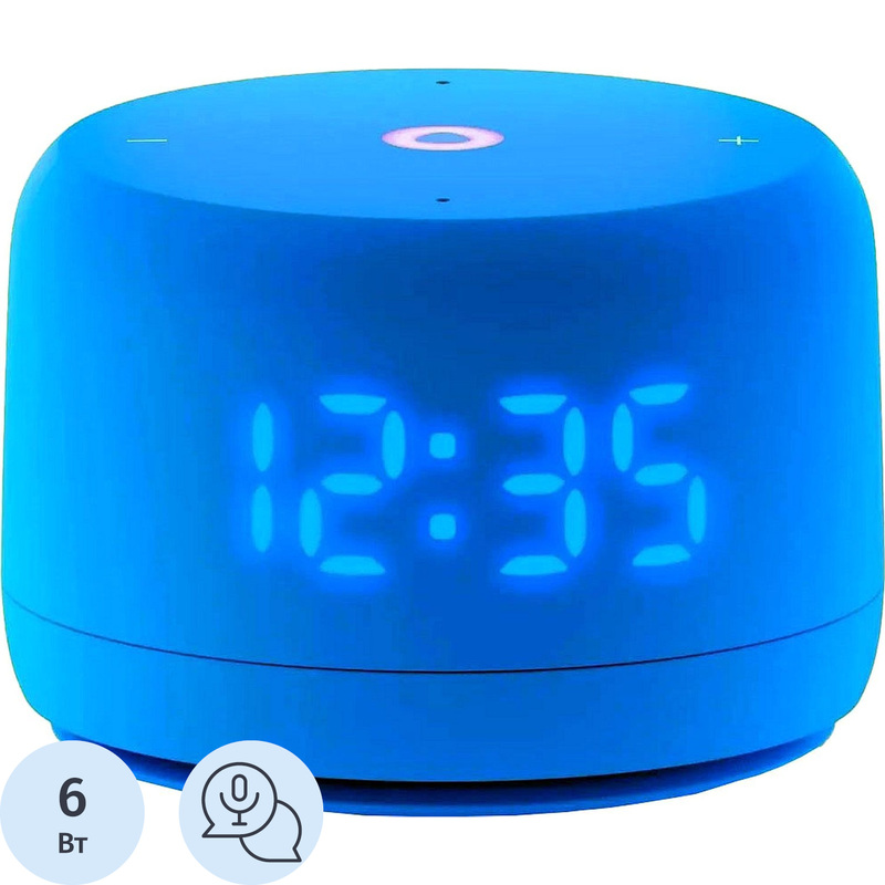 Изображение товара Яндекс Станция Лайт 2 синяя умная колонка с голосовым помощником Алиса