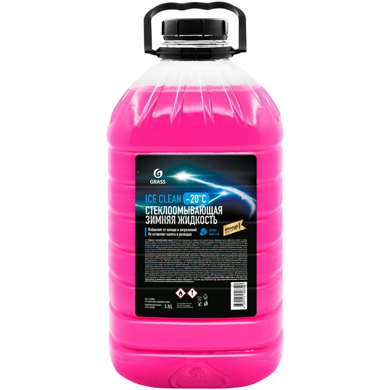 Изображение товара Жидкость стеклоомывающая Grass -20С 3 л ПЭТ