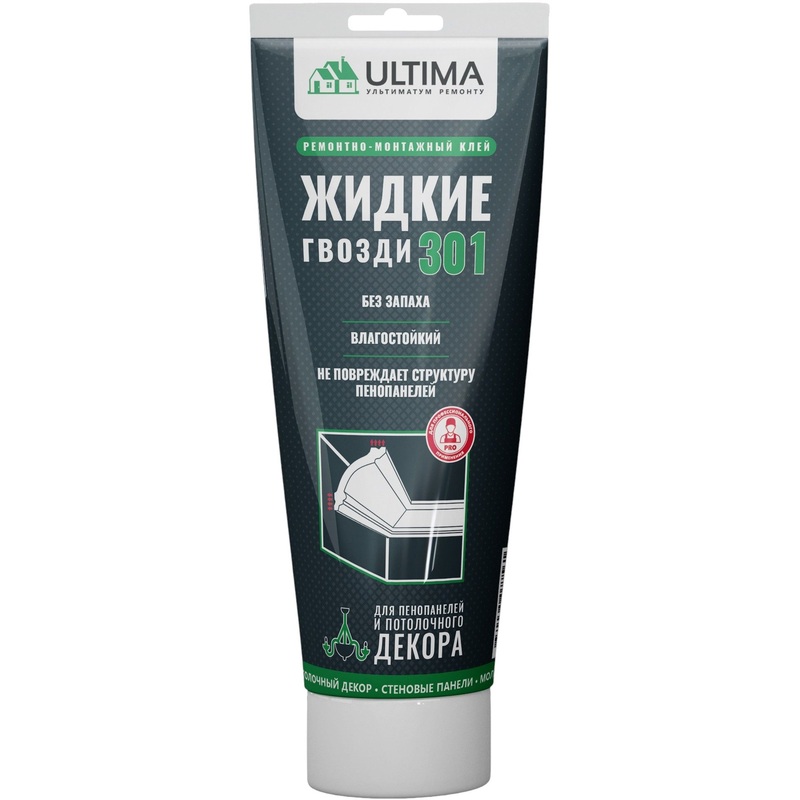 Изображение товара Универсальный акриловый клей для панелей и материалов 200 мл