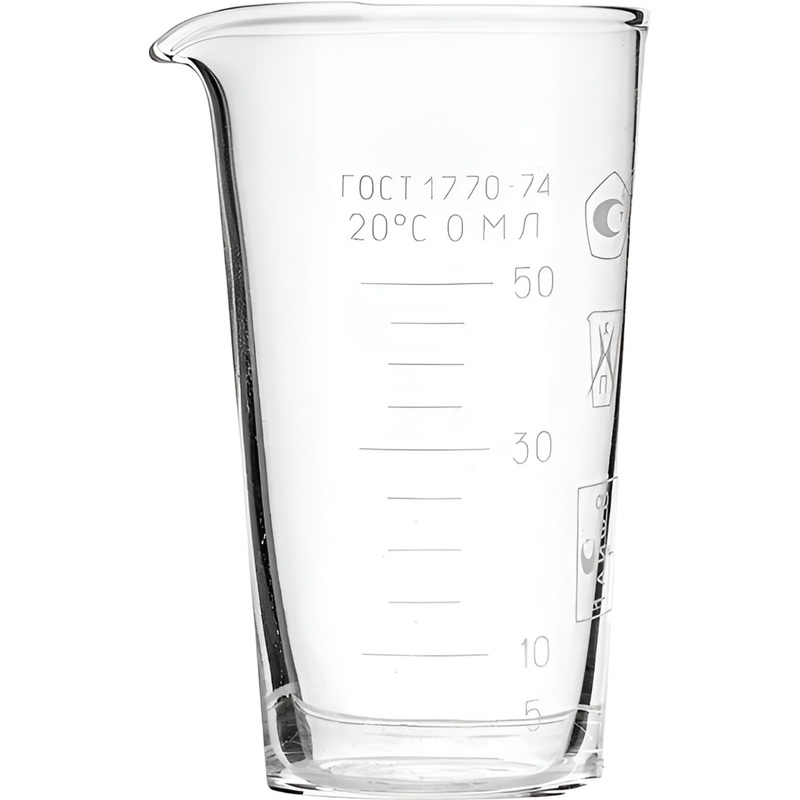Изображение товара Стакан Apexlab 50 мл для измерения жидкостей