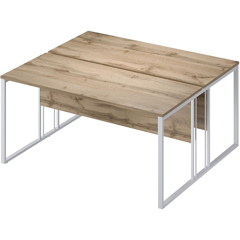 Изображение товара Рабочая станция K-Loft 241S019 (дуб натуральный/белый, 1580х1370х752 мм) Изображение товара Рабочая станция K-Loft 241S019 (дуб натуральный/белый, 1580х1370х752 мм)