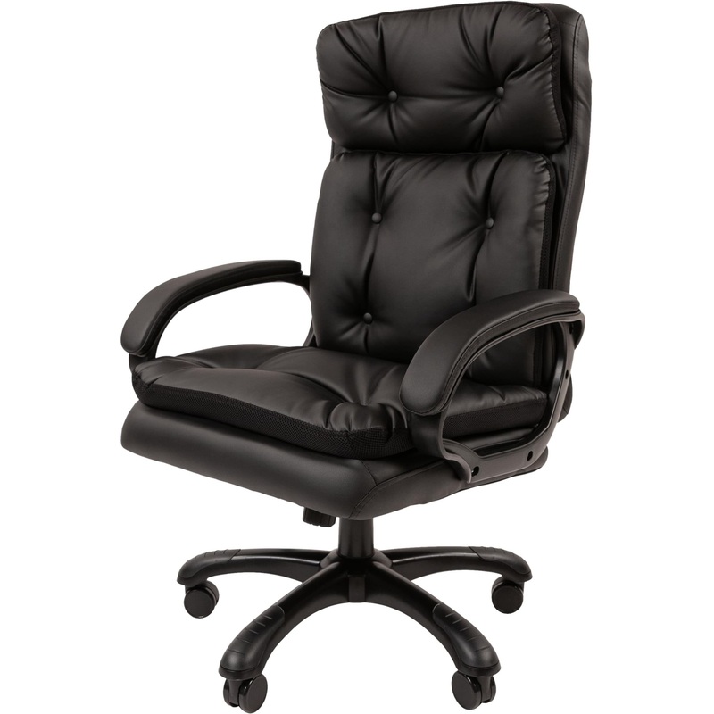 Изображение товара Кресло для руководителя Chairman 442 черное с экокожей