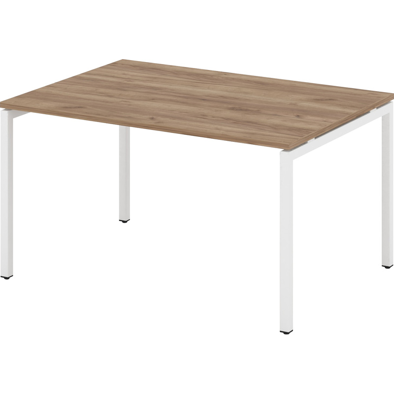 Изображение товара Стол для переговоров Style Project SN-4P.SPRG-003.3 дуб табак/белый 1380х980х750 мм