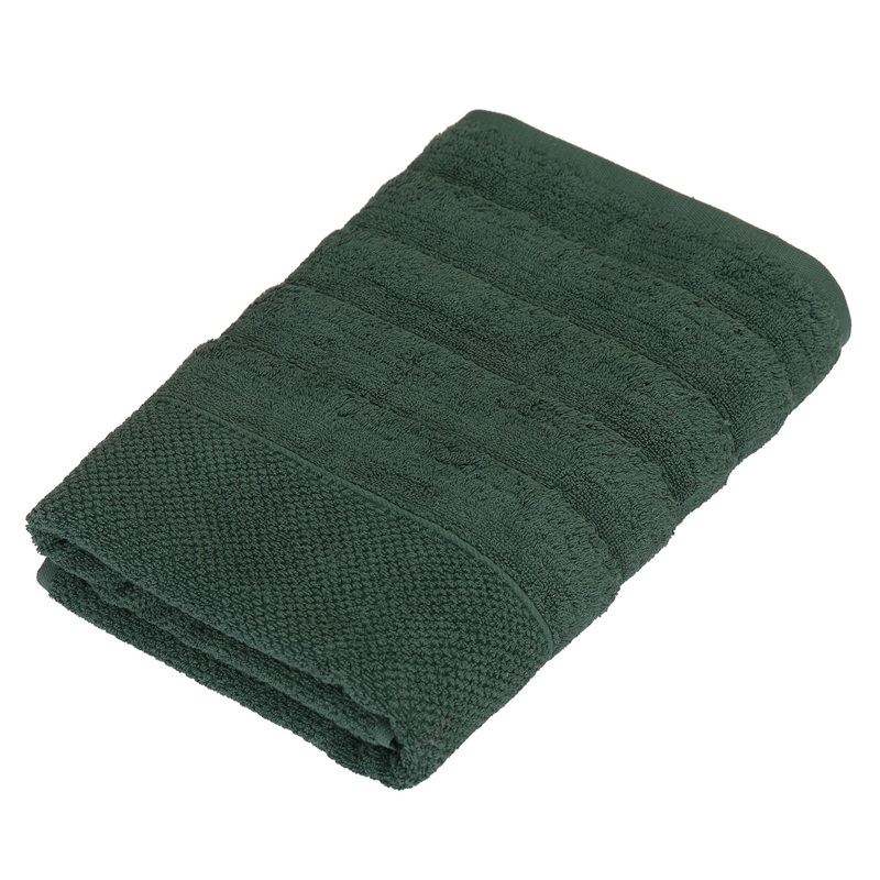 Изображение товара Полотенце махровое Solo Премиум Олимп 70х140 см 500 г/кв.м зеленое