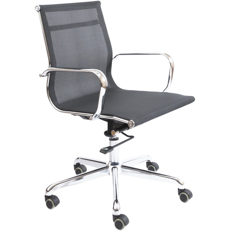 Изображение товара Кресло офисное Кайман Н черное сетка металл