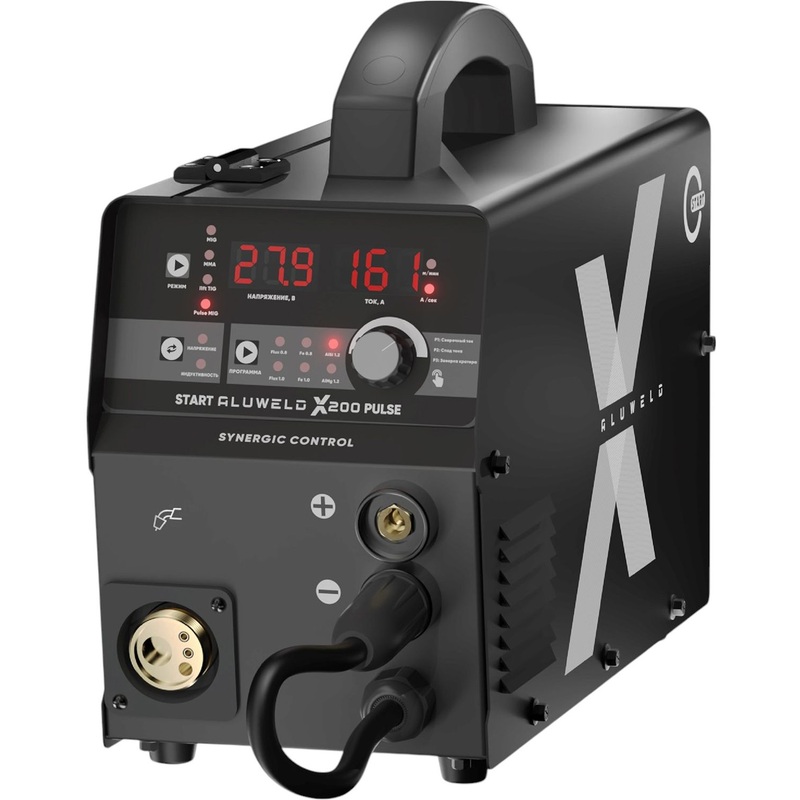 Изображение товара Сварочный аппарат Start Aluweld X200 Pulse (2ST200XP) инверторный полуавтомат