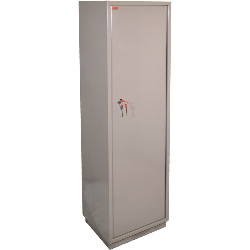 Изображение товара Металлический архивный шкаф для документов Контур КБС 05 470x390x1850 мм серый