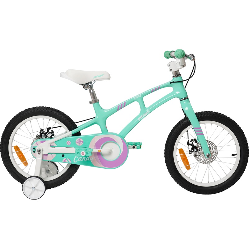 Изображение товара Велосипед детский Pifagor Candy 16 дюймов мятный 2023