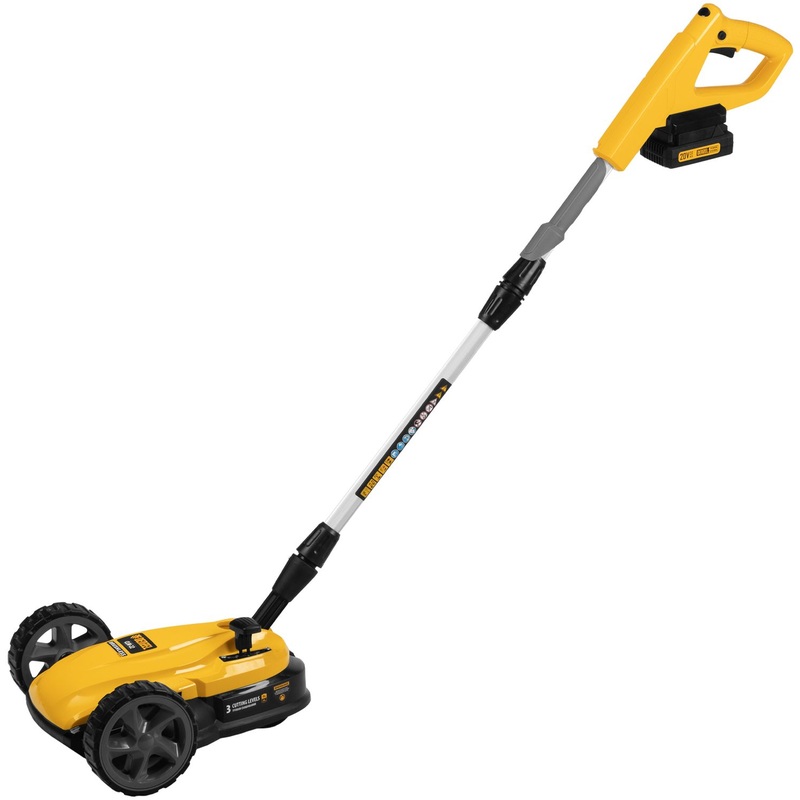 Изображение товара Аккумуляторная газонокосилка Denzel CLM-22 20V, 22 см, регулировка высоты