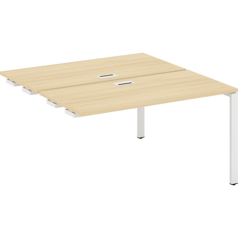 Изображение товара Стол-приставка SN-6P.DPRS-013 из ЛДСП и металла, белый и акация лорка, 1380х1432х750 мм Изображение товара Стол-приставка SN-6P.DPRS-013 из ЛДСП и металла, белый и акация лорка, 1380х1432х750 мм