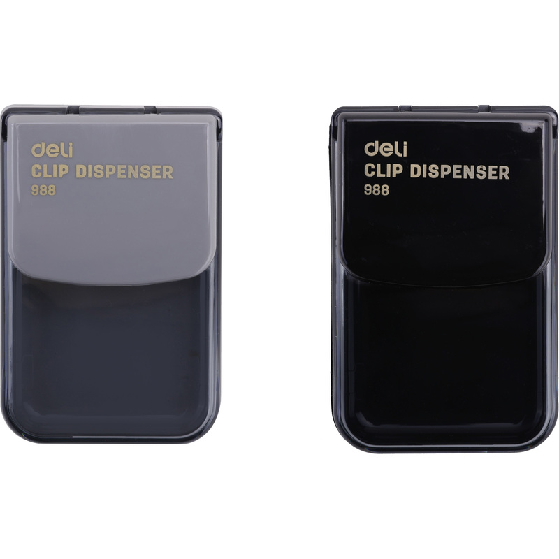 Изображение товара Скрепочница Deli магнитная пластиковая для офисных скрепок