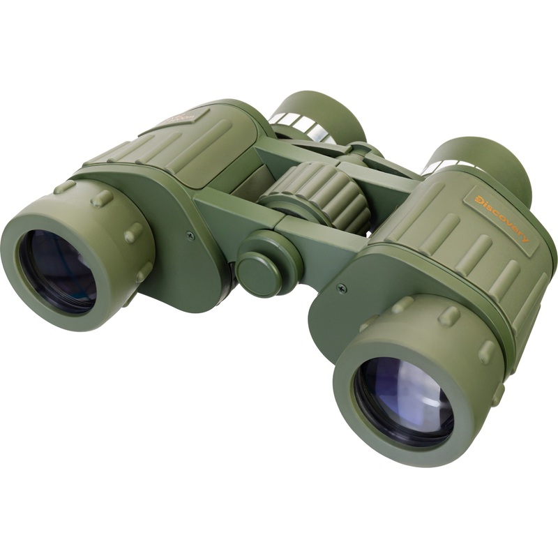 Изображение товара Бинокль Levenhuk Discovery Field 8x42 зелёный Изображение товара Бинокль Levenhuk Discovery Field 8x42 зелёный