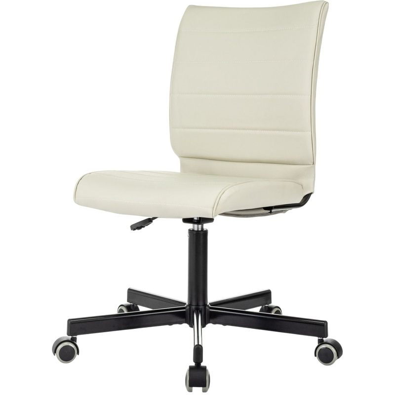 Изображение товара Офисное кресло Easy Chair 303 слоновая кость из экокожи с регулировкой высоты