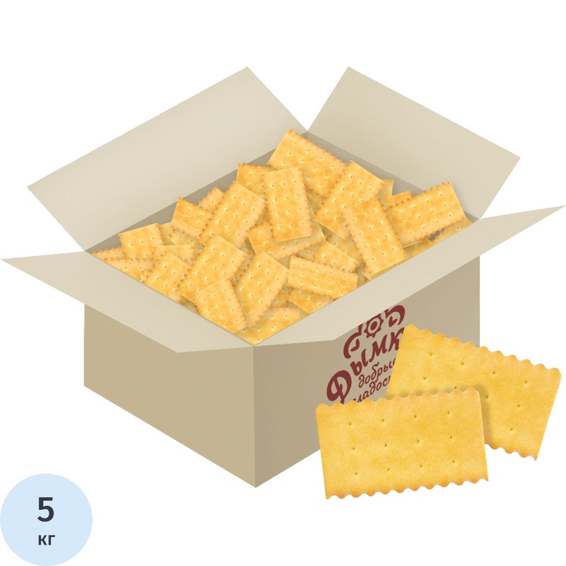 Изображение товара Крекер Здрава с луком и сыром 5 кг