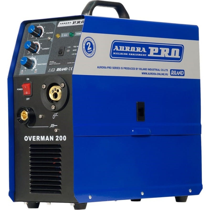 Изображение товара Сварочный инвертор Aurora Pro Overman 200 MOSFET для MIG MAG и NO GAS