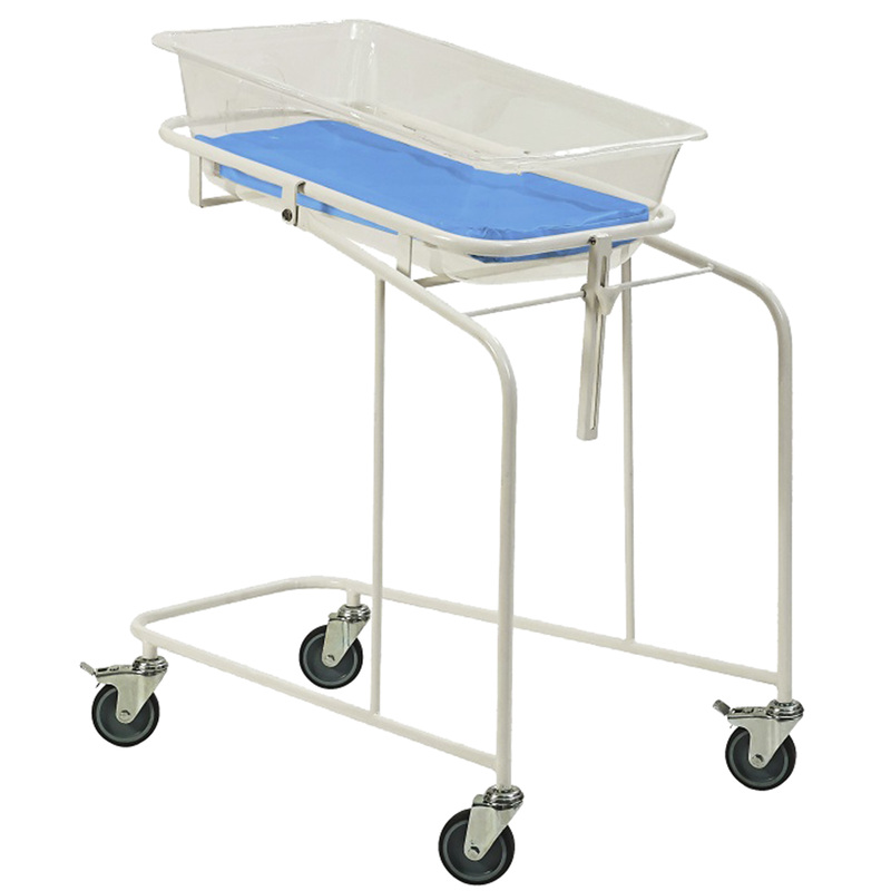 Изображение товара Медицинская кровать для новорожденных из металла КТН-01-МСК/МСК-130 белая