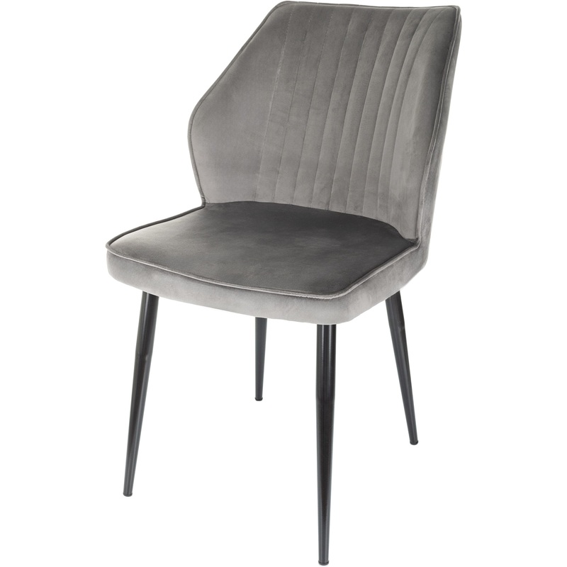 Изображение товара Обеденный стул Бюрократ CH-K5 тёмно-серый металл ткань эрго комфорт