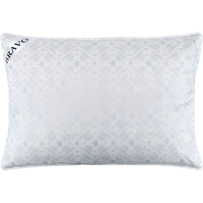Изображение товара Подушка для сна Bravo 50x68 см гусиный пух/тик