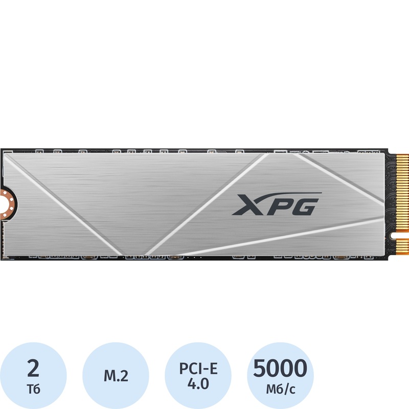 Изображение товара SSD накопитель ADATA GAMMIX S60 2 ТБ (AGAMMIXS60-2T-CS)