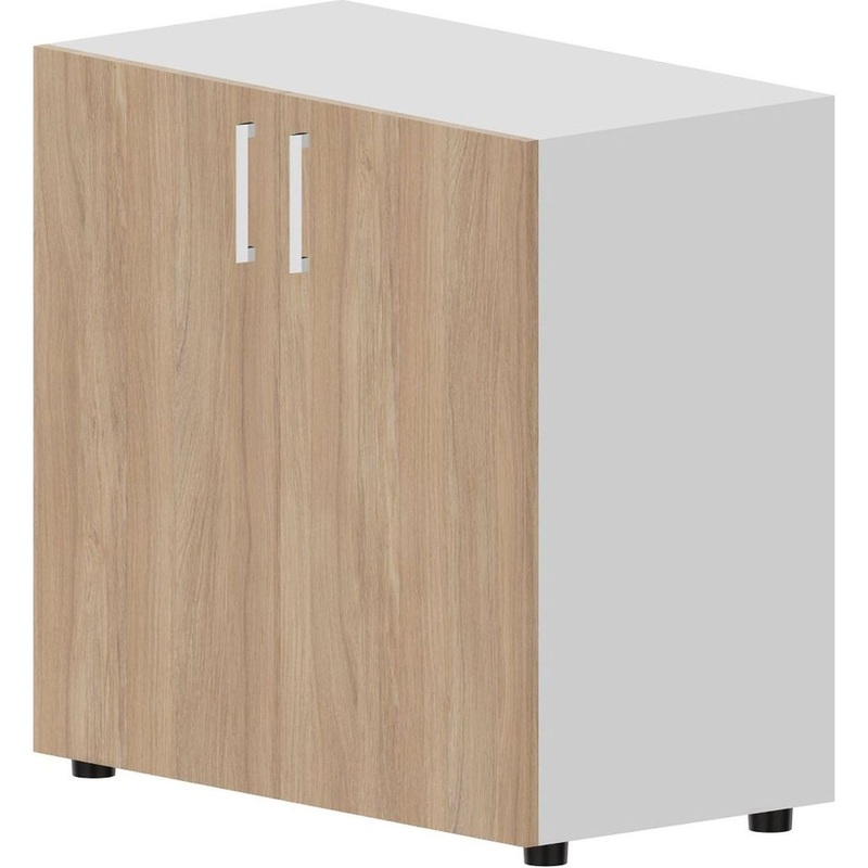 Изображение товара Шкаф для документов Mahia EMLS762BLOW дуб светлый белый 800x440x800 мм