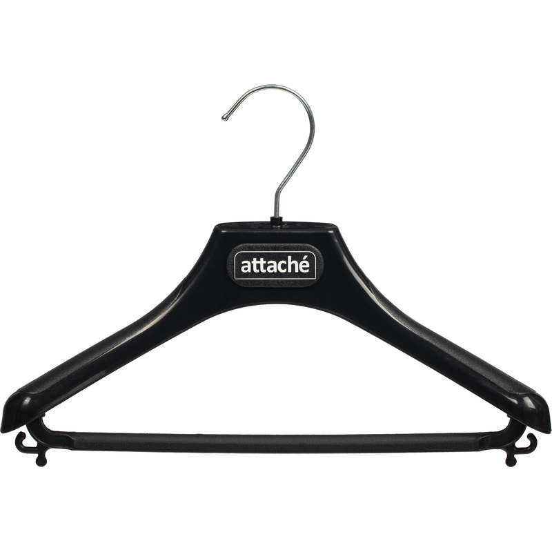 Изображение товара Вешалка-плечики анатомическая Attache С022 черная для детской одежды