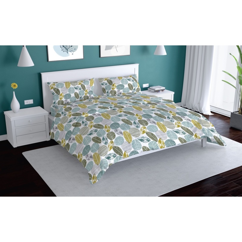 Изображение товара Комплект постельного белья Токати 1 5 спальное бязь 150x214 145x215 70x70