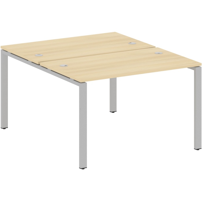 Изображение товара Рабочая станция Metal System Style БП.РАС-СП-2.2 из ЛДСП и металла 1200x1475x750 мм