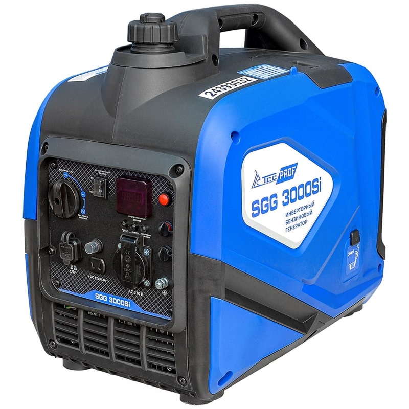 Изображение товара Инверторный бензиновый генератор TSS SGG 3000Si 2.8 кВт низкий шум