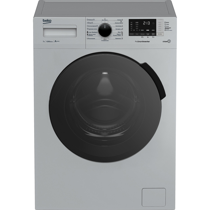 Изображение товара Стиральная машина Beko RSPE78612S 7 кг 1200 об/мин цифровое управление Россия